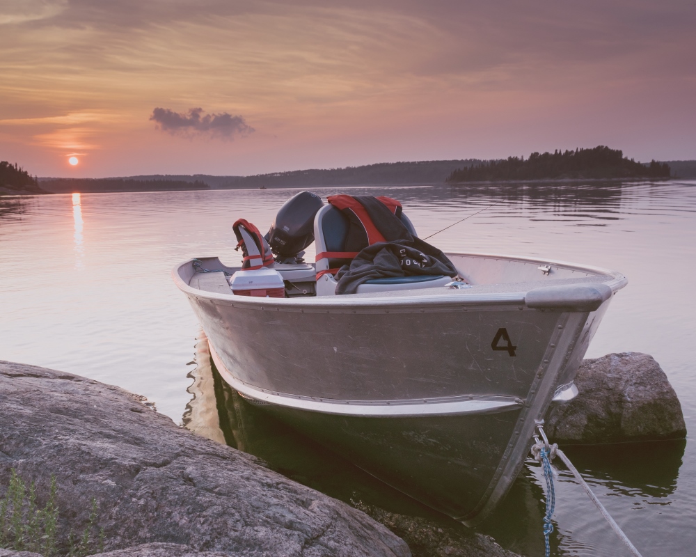 Boating on Lake